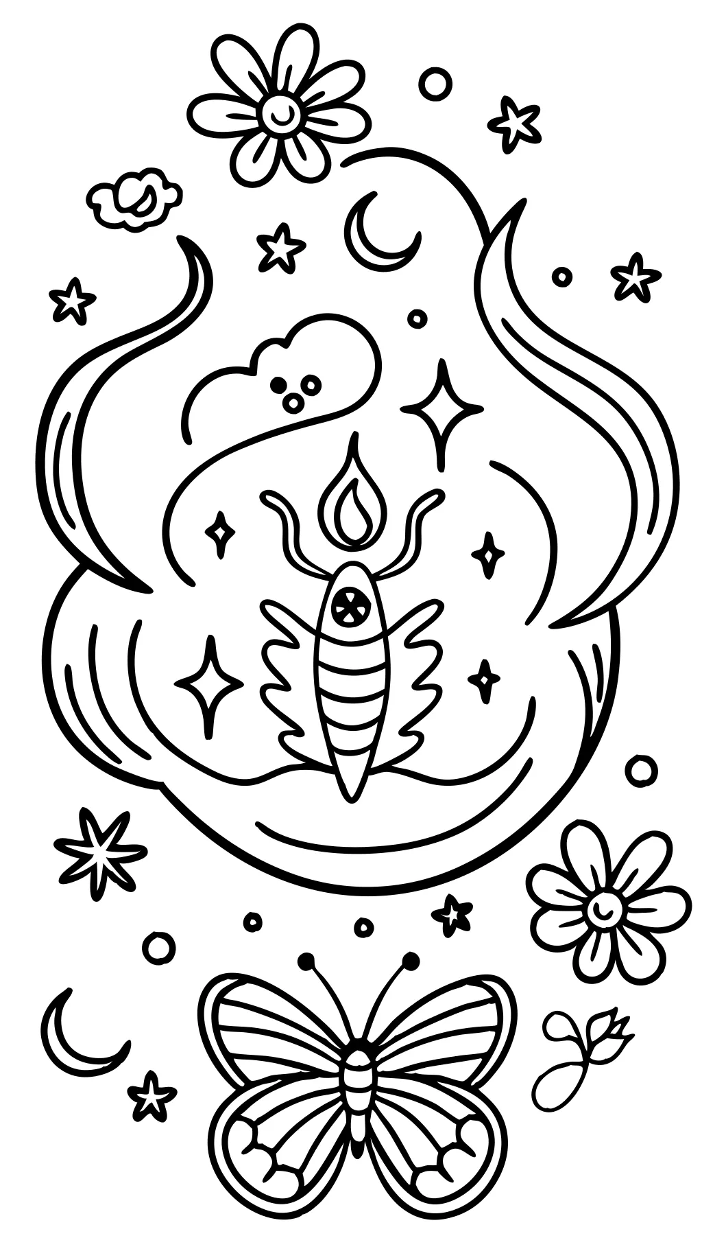 spirit coloring page